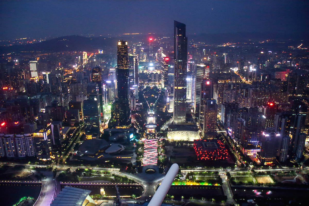广州夜景-花城广场